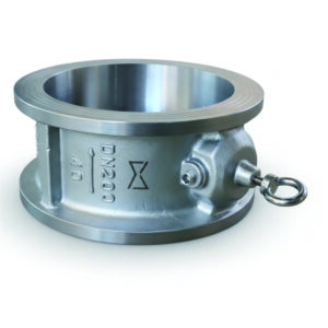 H76 double disc wafer check valve
