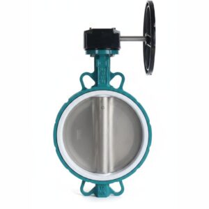 1. Wafer PTFE Sealing Butterfly Valve