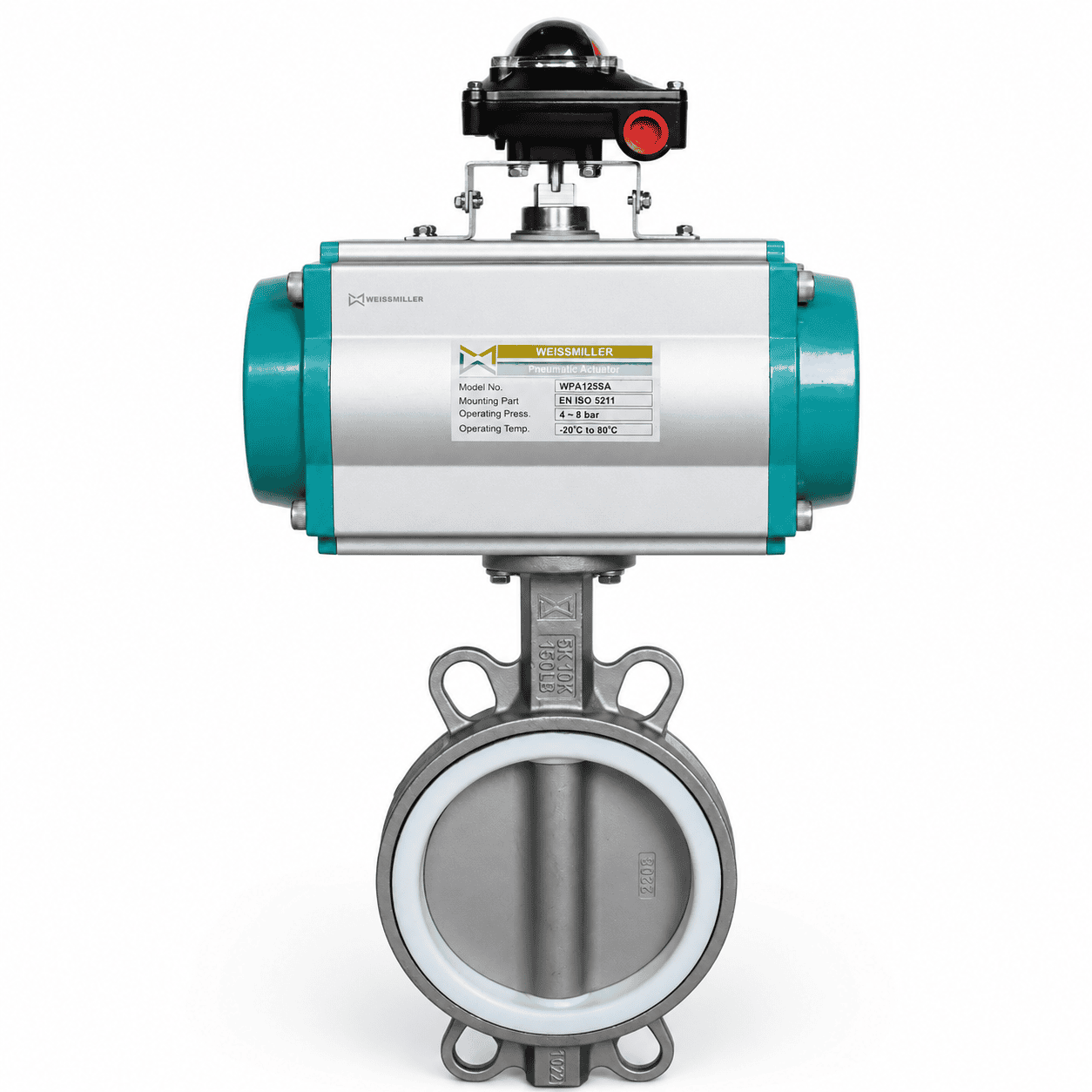 Pneumatic Actuated Segment Ball Valve