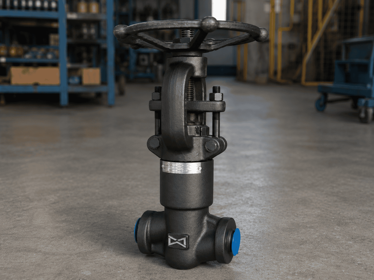 800LB Forged Steel OS&Y Globe Valve Detail View