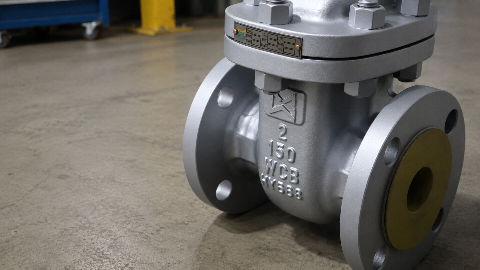 API Cast Steel Globe Valve Detail View
