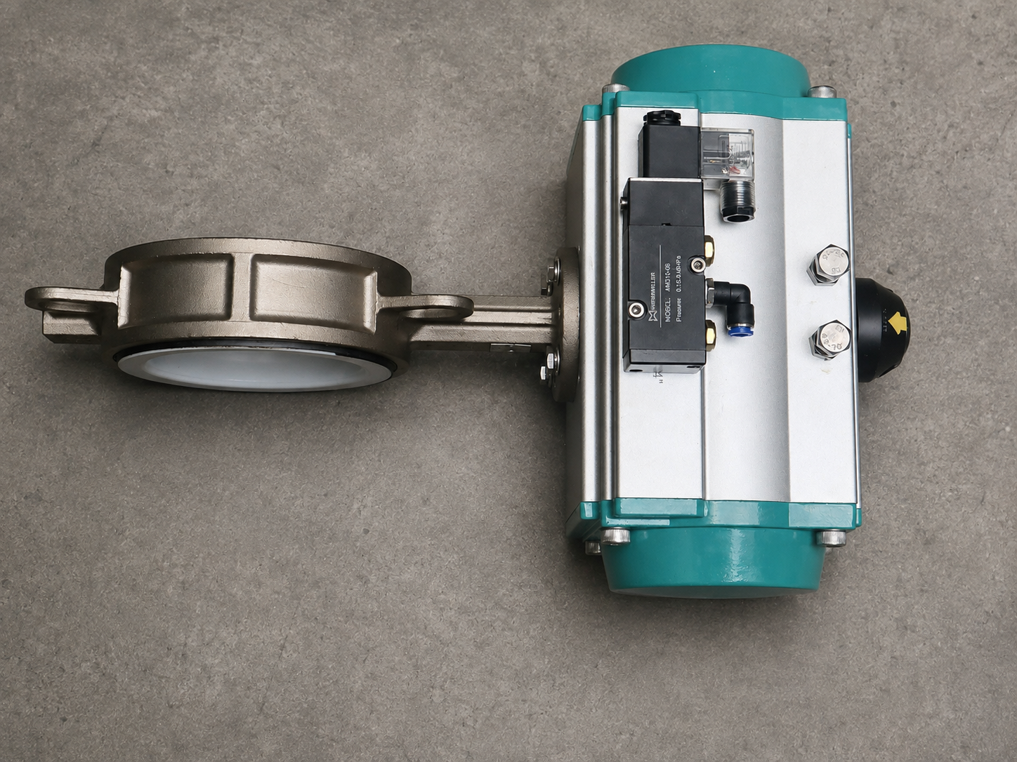 Limit Switch Box and Solenoid Valve Detail