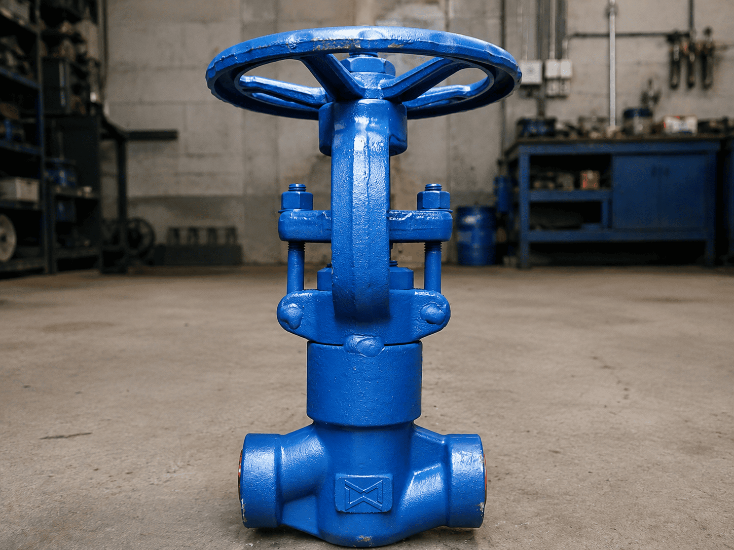 Cast Steel OS&Y Flanged Globe Valve Detail View
