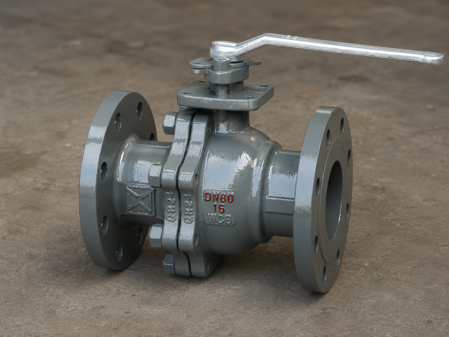 Floating Flanged Ball Valve Detail View