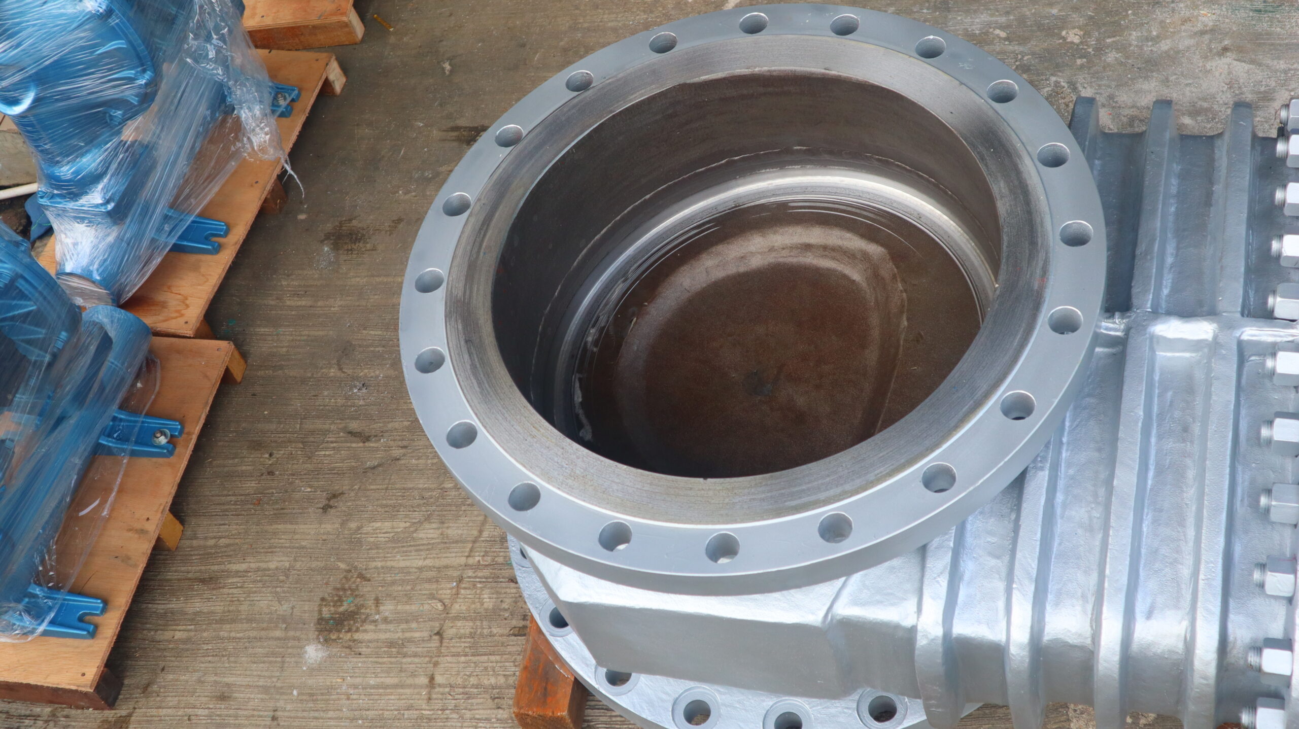 Class 150 Big Size Cast Steel OS&Y Gate Valve Detail View