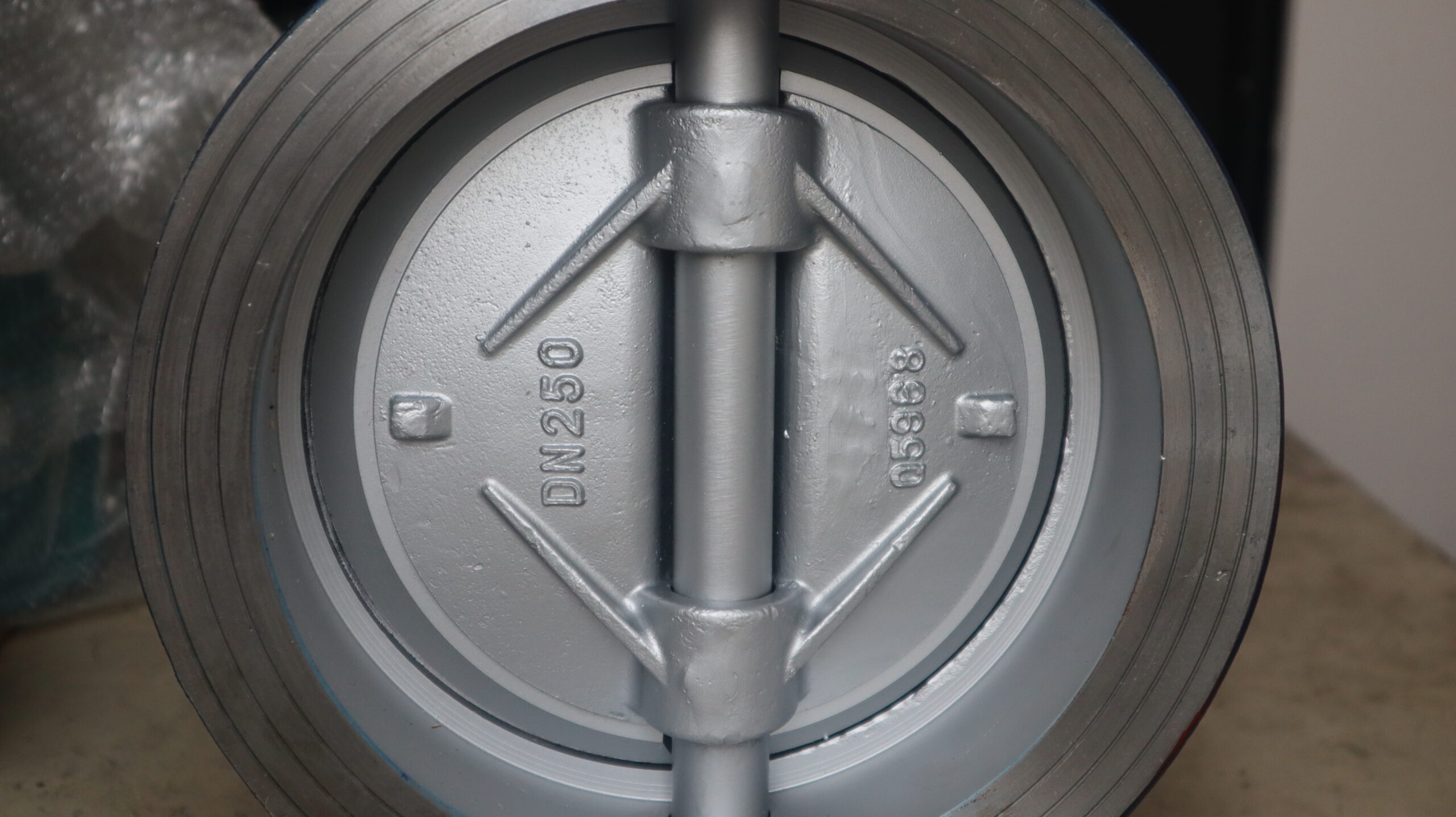 Triple Offset Wafer Butterfly Valve Nameplate Detail