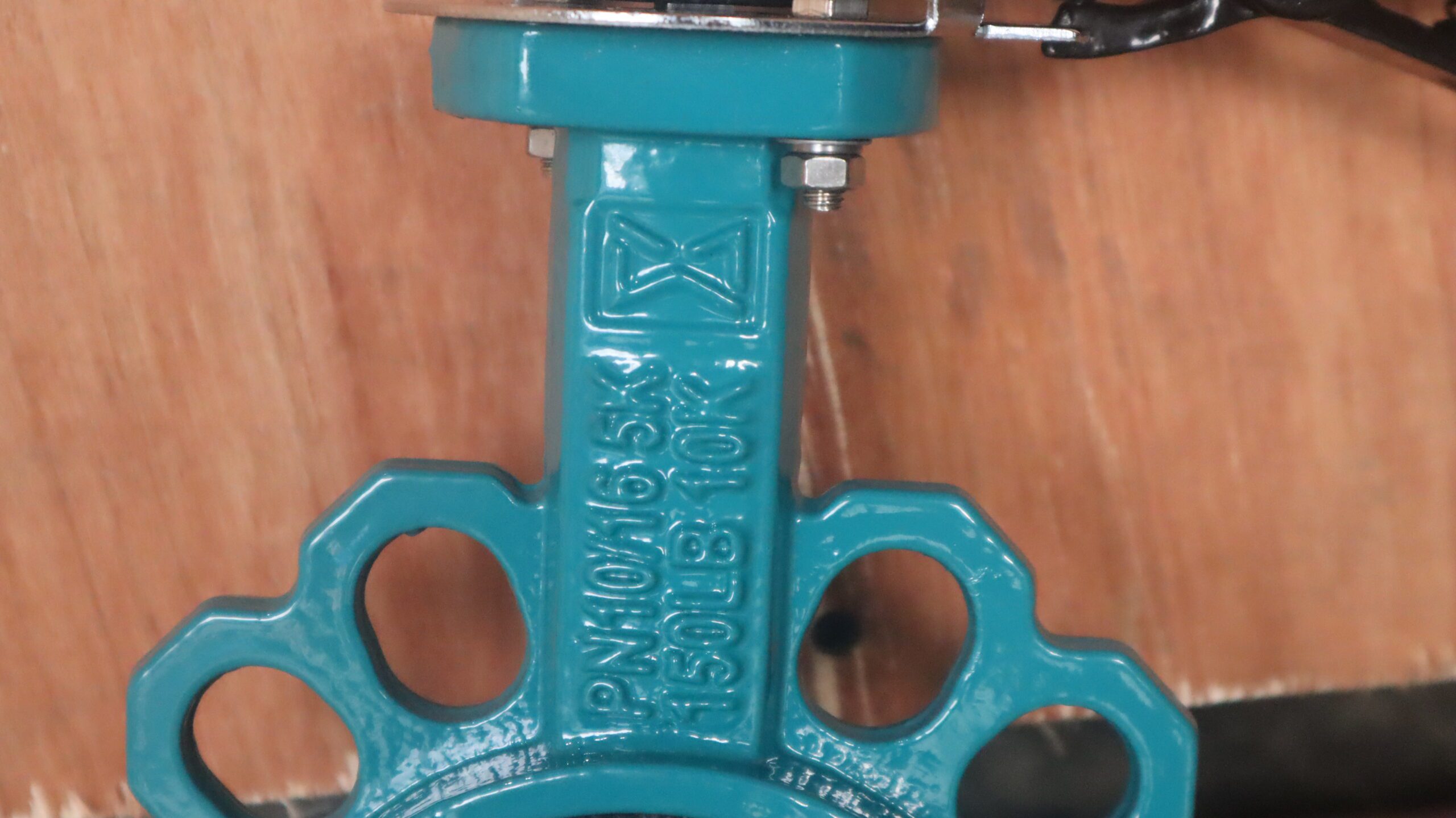 PTFE Lined Universal Lug Butterfly Valve Nameplate Detail