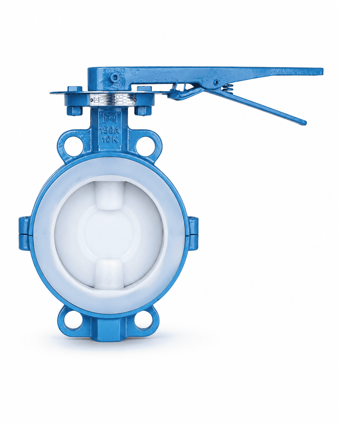 WEISSMILLER PFA Seated Wafer Butterfly Valve