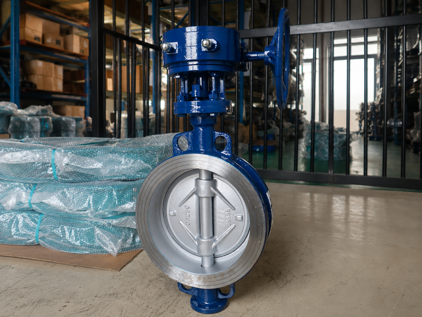 Triple Offset Wafer Butterfly Valve Detail View