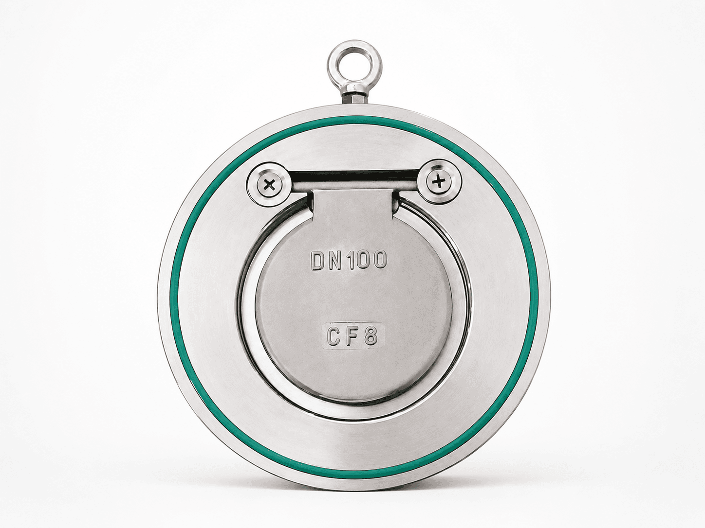 CF8 Single Plate Wafer Check Valve Front View