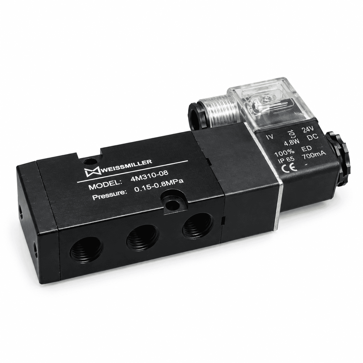 WEISSMILLER 5/2 Way Pneumatic Solenoid Valve Coil Detail